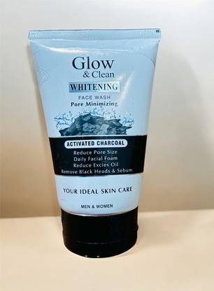 Glow & Clean Glow Clean Charcoal Whitening Black Heads Remover  Face Wash