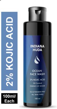 INDIANA HUDA Ocean  Oil Control & Fresh Skin Formula 100ml Face Wash
