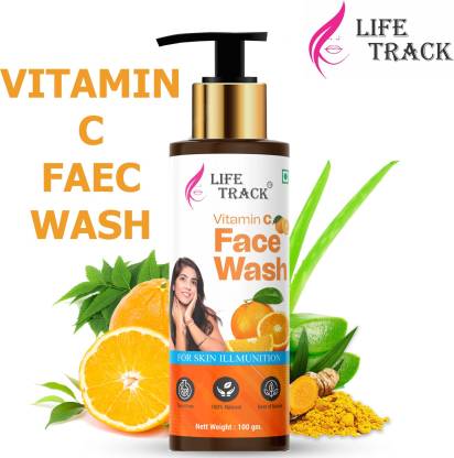 lifetrack VITAMIN C FACE WASH FOR SKIN BRIGHTNING 100G. Face Wash
