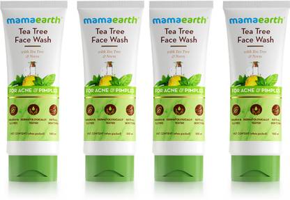 Mamaearth Tea Tree Natural  for Acne & Pimples Wash Face Wash