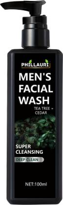 Phillauri Men's  for Pimple Control, Super Cleansing,face wash Oily Skin, 100ML Face Wash