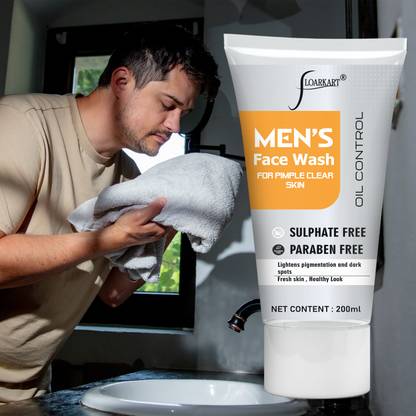 Floarkart Pimple Acne  For Men Spot Reduction / Fresh & Polished Skin Face Wash