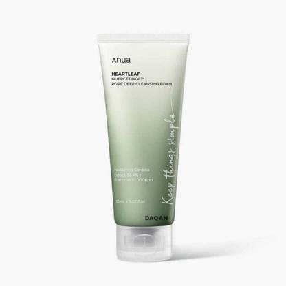 DAQAN ANUA Heartleaf Quercetinol Pore Deep Cleansing Foam 150g Face Wash