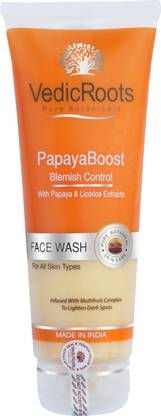 VedicRoots PapayaBoost Blemish Control  Face Wash