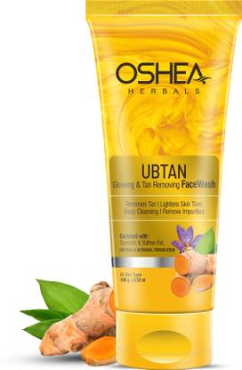 OSHEA Ubtan Glowing And Tan Removing  Men & Women 100 Gm Face Wash