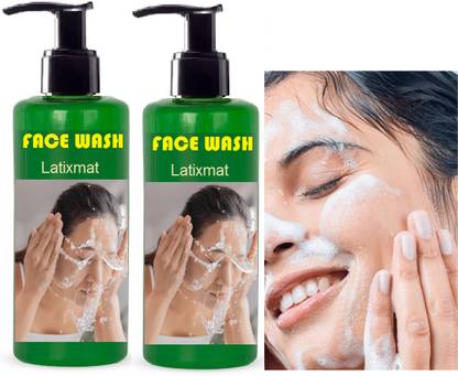 Latixmat Combo Fights Acne & Pimple, Skin Brightening, All Skin Types  Face Wash