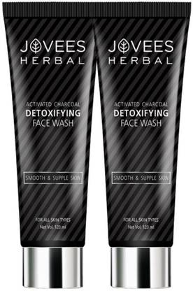 JOVEES ACTIVATED CHARCOAL DETOXIFYING FACE WASH  (240 ml) PACK OF 2 Face Wash