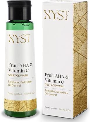 XYST Vitamin C + Fruit AHA  - Deep Cleansing & Even Tone - 100ml Face Wash