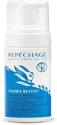 Repechage Gentle Foaming Face Cleanser to Minimize Oily Hydra Refine Cleansing Mousse Face Wash