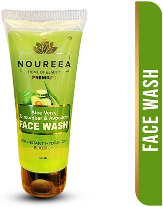 noureea Aloe Vera Cucumber & Avocado  Face Wash