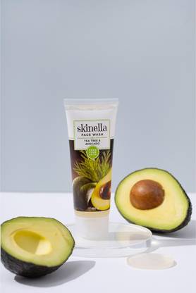 SKINELLA Tea Tree & Avocado Gel Facewash 100gm Face Wash