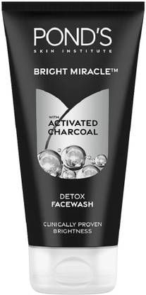 POND's DETOX FACEWASH with ACTIVATED CHARCOAL 100 Ml FACE 338 Face Wash