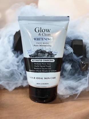 Glow & Clean Glow and Clean Charcoal  – Deep Cleansing & Oil Control Face Wash