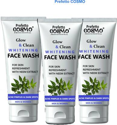 Prefetto COSMO Neem Facewash for Acne-Free Skin & Skin Glow Face Wash