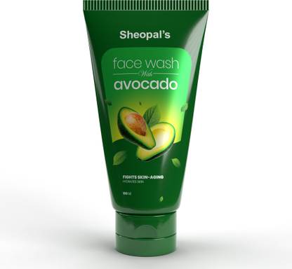 Sheopals Avocado face wash | Anti-oxidant  | Treats Oily| Enriched Vitamin E | Suitable For Men And Women | Deep Cleaning  Face Wash