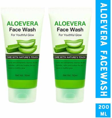 jaivikearth Organic Aloe Vera  – Hydrating & Soothing Face Wash