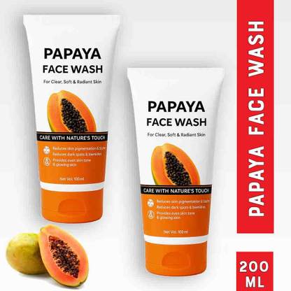 jaivikearth Anti-Tan Papaya  for All Skin Types Face Wash