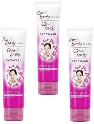 फेयर & लवली ग्लोइंग स्किन वुमन फेसवॉश 150G (50*3U) फेस वॉश