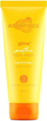 Aqualogica Glow+ Smoothie for Deep Cleansing & Skin Brightening with Vitamin C & Papaya Face Wash