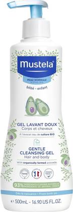 Mustela Gentle Cleansing Gel For Hair Body Face Wash