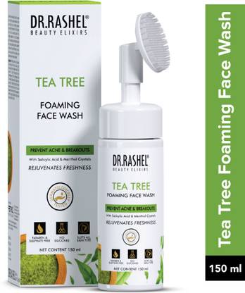 DR.RASHEL Tea tree face wash with foaming , rejuvenates freshness Face Wash