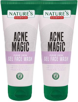 Nature's Essence ACNE MAGIC FACE WASH 100MLX2(200MRPX2) Face Wash