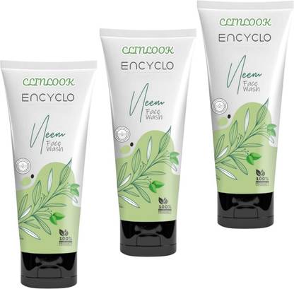 CLINLOOK EN-CYCLO NEEM FACEWASH FOR HEALTHY REFRESHING SKIN PACK OF 100ml x 3 Face Wash