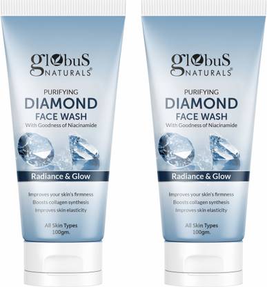 Globus Naturals Revival Diamond For Boosting Shine & Fighting Signs Of Aging Face Wash  (200 g) at Rs. 207