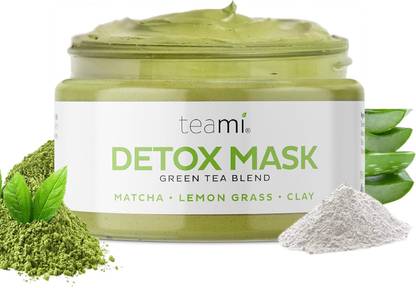 Teami Detox Face Mask for Hydraiting, Moisturizing & Purifying Face Wash