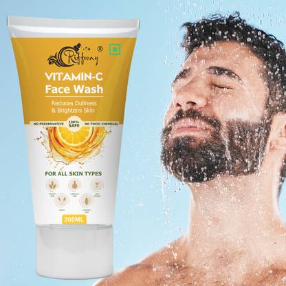 Riffway Vitamine C  For Brighter Skin Tone\ Restores Natural Glow \ Men & Women Face Wash