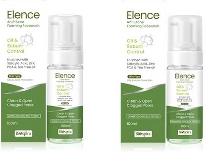 Elence Foaming  100ML (Pack Of 2) Super Offer Face Wash