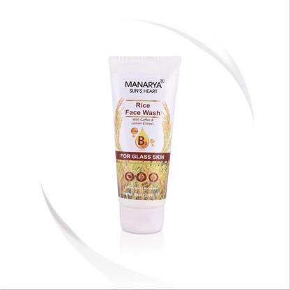 Manarya Sun's Heart Rice Water & Niacinamide for Glass Skin Face Wash