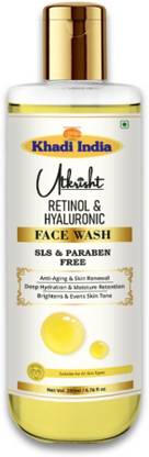 Utkrisht Khadi Retinol & Hyaluronic  for Anti Aging, Fine Lines & Wrinkles Face Wash