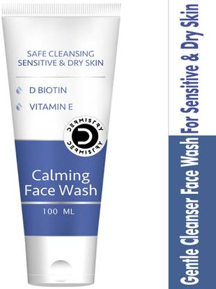 DERMISTRY Sensitive Very Dry Skin Cleanser Sulphate Free Moisturizing Gentle Face Wash