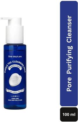 One-Day's You Bubble Tox Cleansing Pack | Microbubbles Exfoliate & Target Blemishes | Unclogs Pores & Reduces Blackheads | Korean Foam Cleanser Face Wash