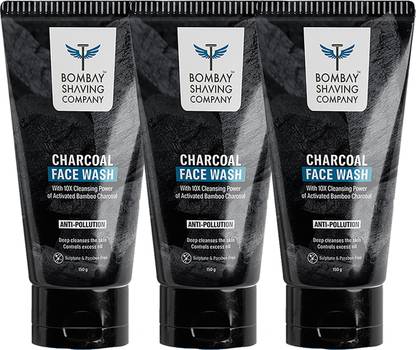 BOMBAY SHAVING COMPANY Charcoal Facewash for Men with Excess Oil Control Face Wash