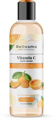 bellosmo PROFESSIONAL Vitamin C with Vitamin C and Turmeric for Skin Illumination (100ml) Face Wash