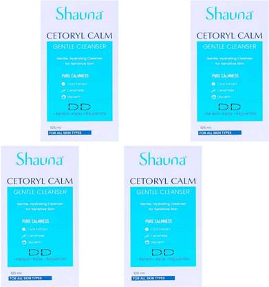 DOOMSDAY SHAUNA CETORYL CALM GENTLE CLEANSER FOR HYDRATING REFRESHING SKIN PACK OF 125ml x 4 Face Wash