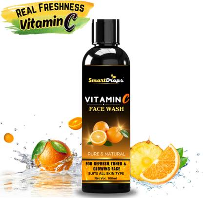 smartdrops Vitamin C  For Hydrates||Antioxidant protection||(pack of 1) Face Wash