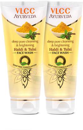 VLCC Ayurveda Deep Pore Cleansing Haldi & Tulsi  (Pack of 2) Face Wash