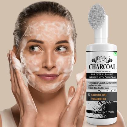 IBFEN Charcoal For Men & Women For Brighter Skin & NourishMen & Woment ` Even Tone Face Wash