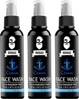URUXA SEA Facewash For Men & Women | Best Fight Acne & Pimples, Brighten Skin, Clears Dirt, Oil Control, Refreshing Feel- Multi- Action Formula  Face Wash