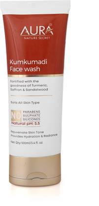 AURA NATURE SECRETS KUMKUMADI Face Wash