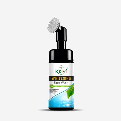 KRIVI HERBALS Brighteing Vitamin C foaming face wash with face brush for deep cleansing Face Wash