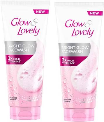 Glow & Lovely Bright Glow  150g (Pack of 2) Face Wash
