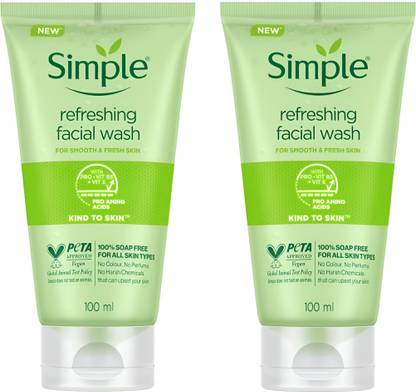 Simple Kind to Skin Refreshing Facial Wash Face Wash