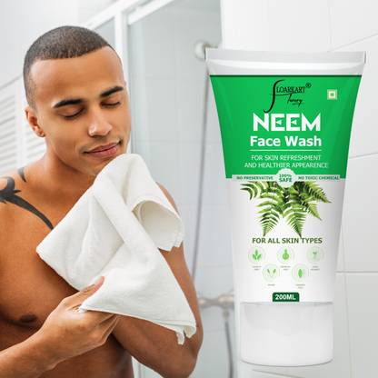 Floarkart Neem Acne  For Spot Reduction| Glowing Complexion| Men Women Face Wash