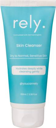 Rely Gentle Skin Cleanser for Dry to Normal, Sensitive Skin Face Wash