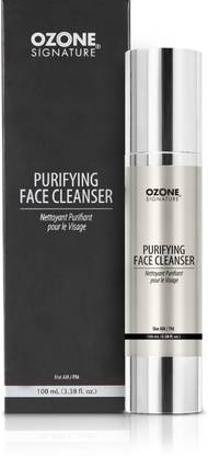 Ozone Signature Purifying Face Cleanser |  For Men & Women | Ideal For All Skin Type Daily Use, Moisturising, Fresh & Soft Skin | Reduces the Pore Size | Natural Ingredients Aloe Vera & Cucumber | Face Wash