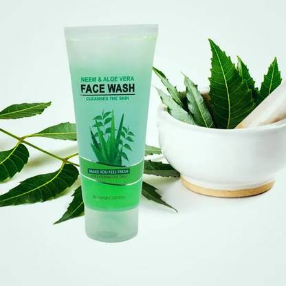 FACE MAGIC Neem & Aloe vera face wash 100g cleanses the skin Face Wash